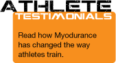 Athlete testimonials